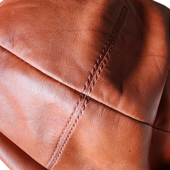 Vintage Coach Soho Leather Bag Burnt Orange - Picture 10 of 11